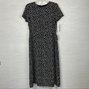 NWT Maggy London Black & White Dress Size 16